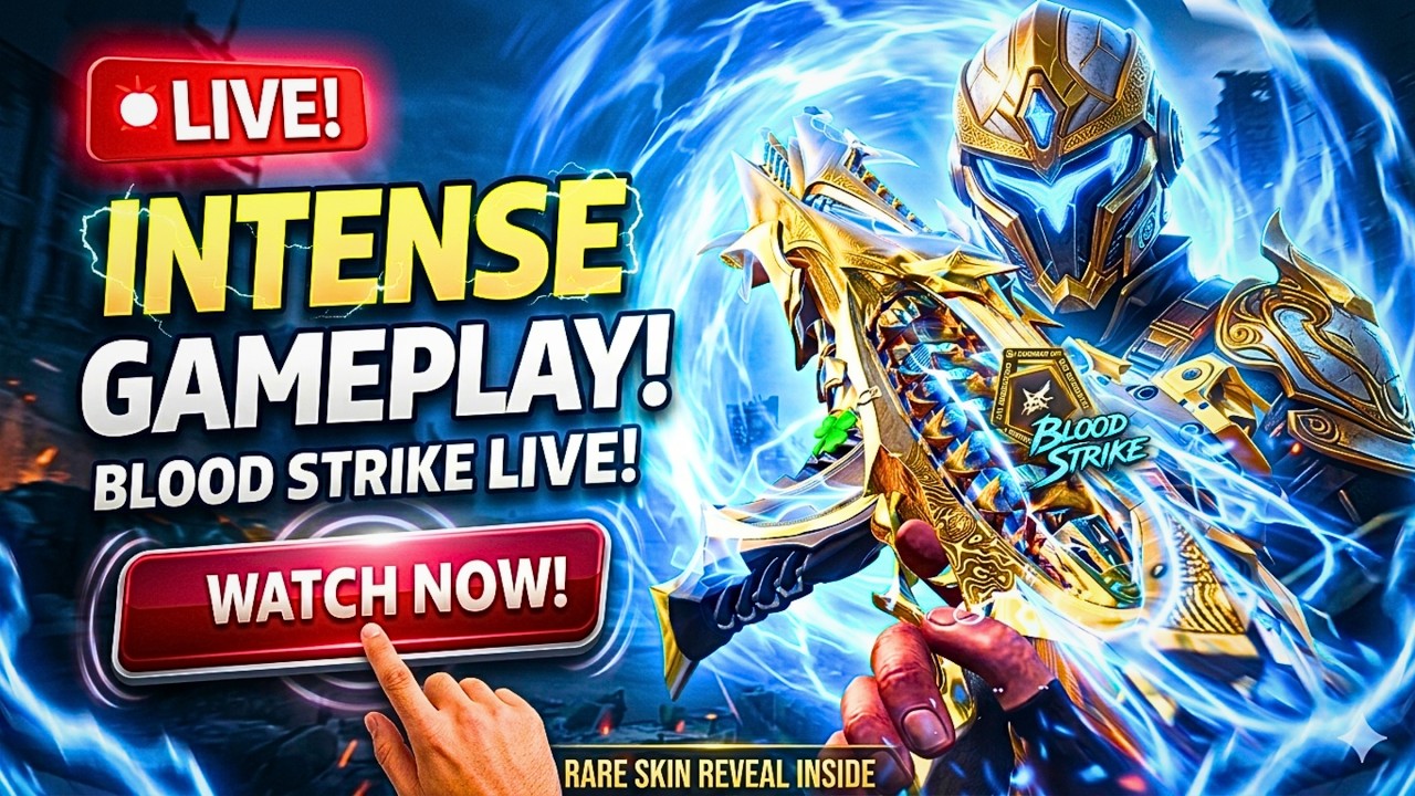 Blood Strike LIVE 🔥 New Rank Season Push | High Kill Gameplay