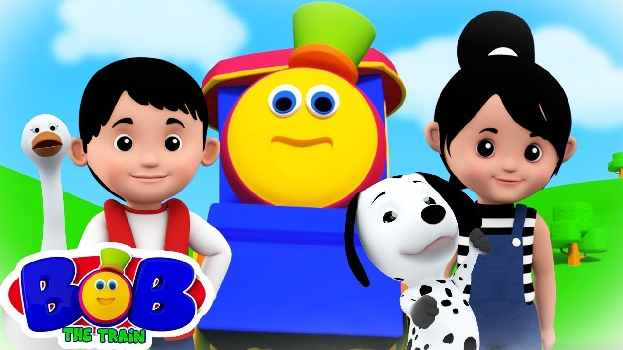 🎶 Rig a Jig Jig and Bob the Train | Nursery Rhymes Compilation [ Fun Park ]