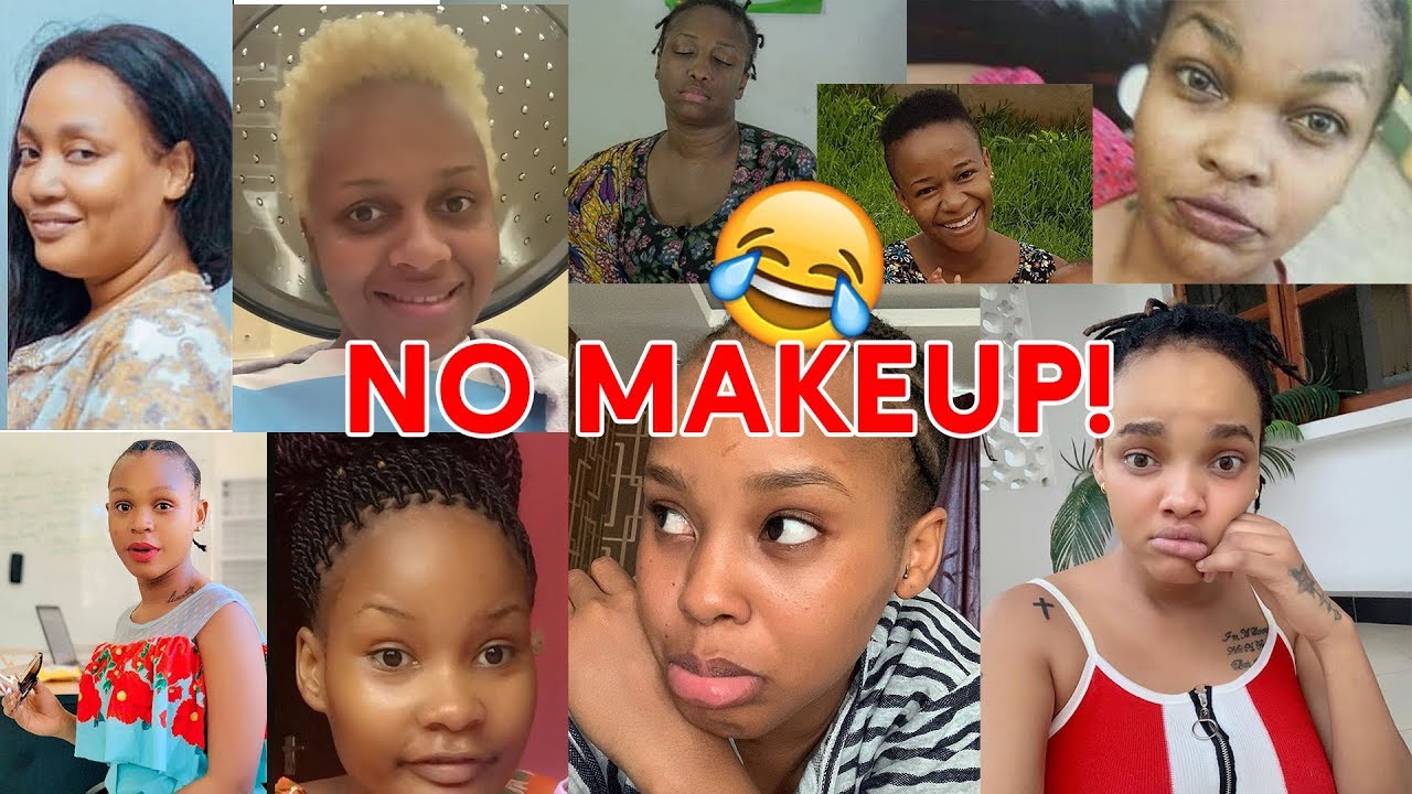 UTACHEKA! WAREMBO BONGO WANAVYOONEKANA BILA MAKE UP 😂