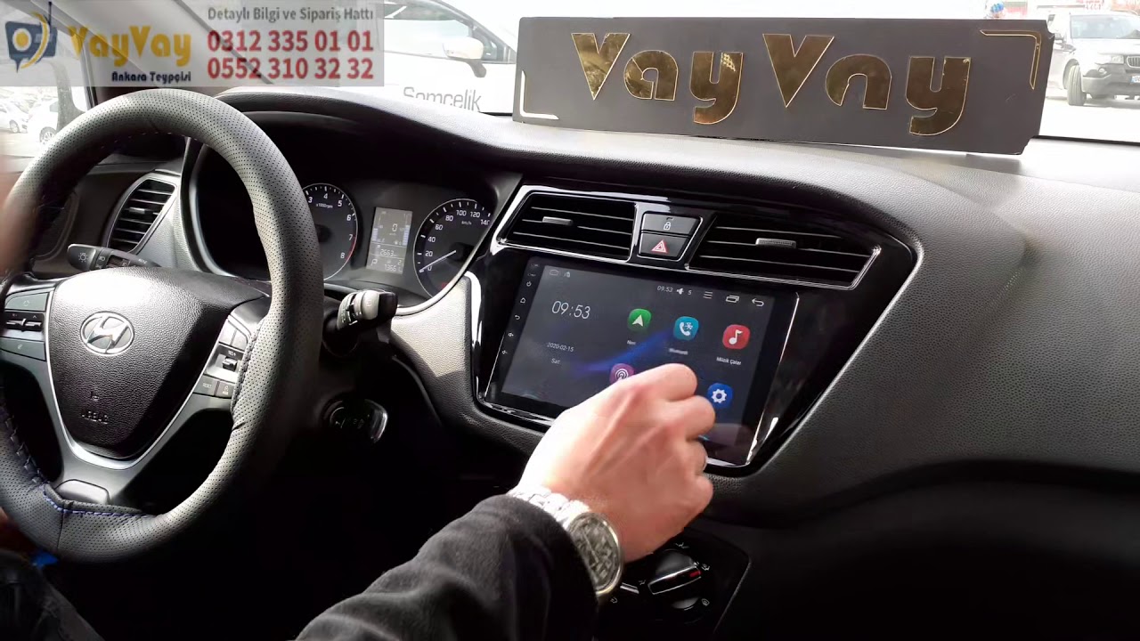 Hyundai i20 android multimedya 10
