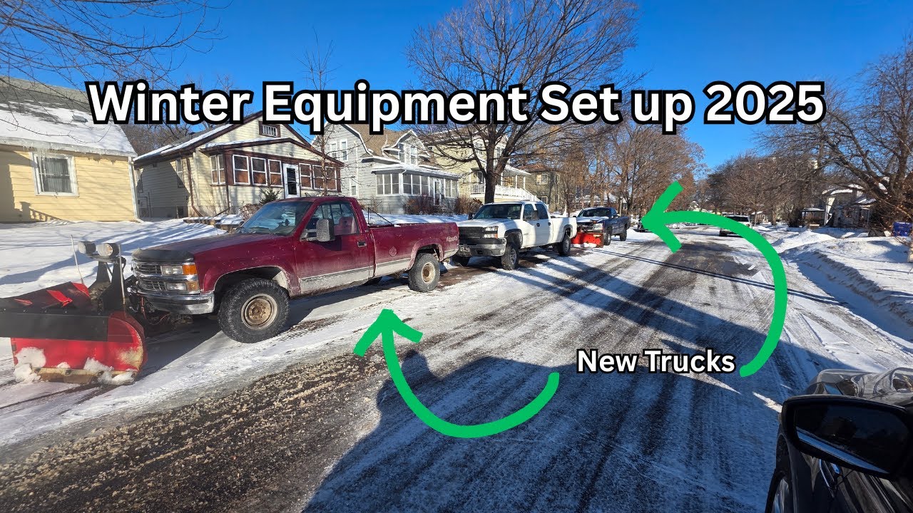 Winter Equipment Set up 2025