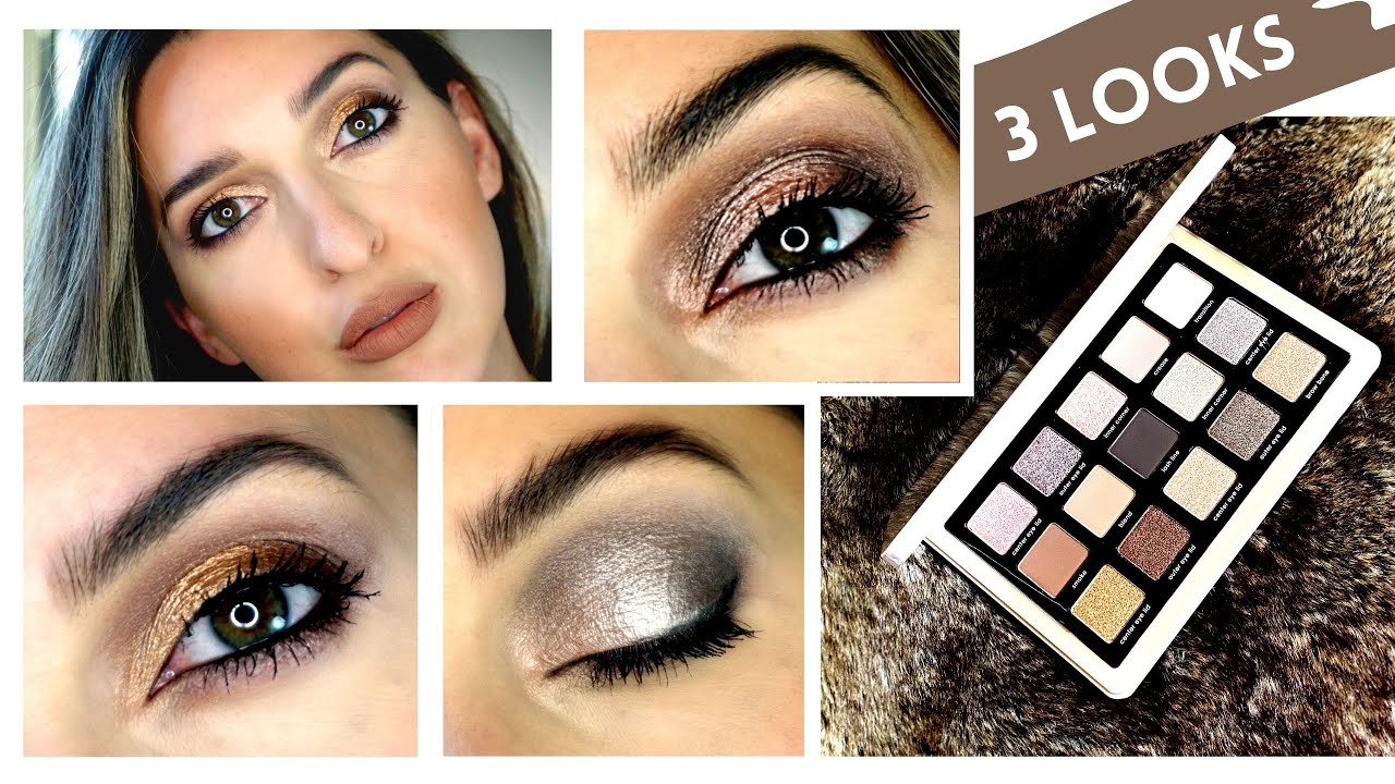 ✨NEW✨Natasha Denona Glam Palette / 3 Looks & Swatches