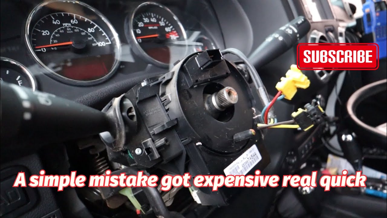 Как заменить датчик угла поворота руля на Jeep JK «Я всё испортил» (эпизод 75)