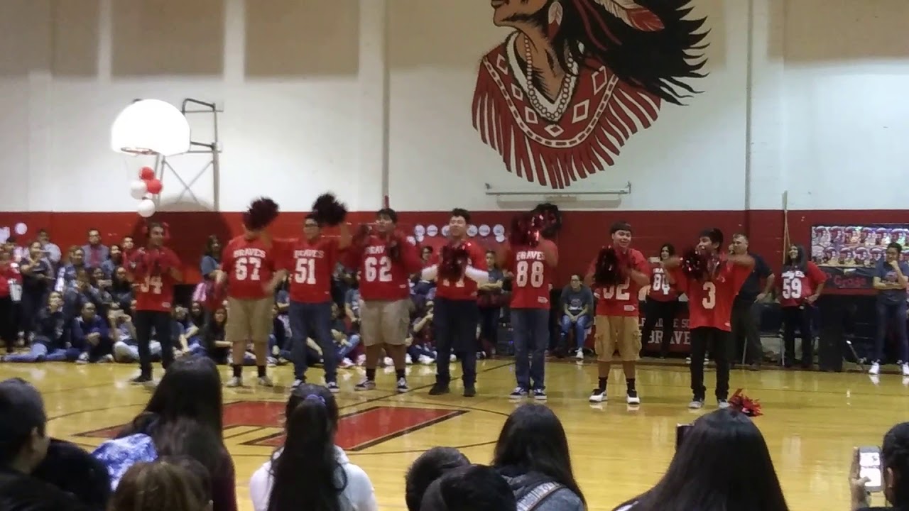 Harlandale 8th grade undefeated district champs performance 2018