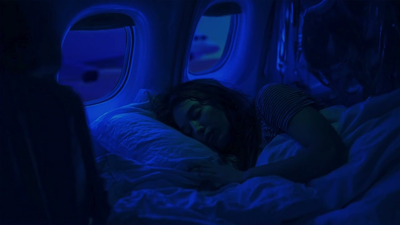 First Class Airplane Ambience | Relax, Sleep, Study | 3 hours Jet Sounds | Brown Noise