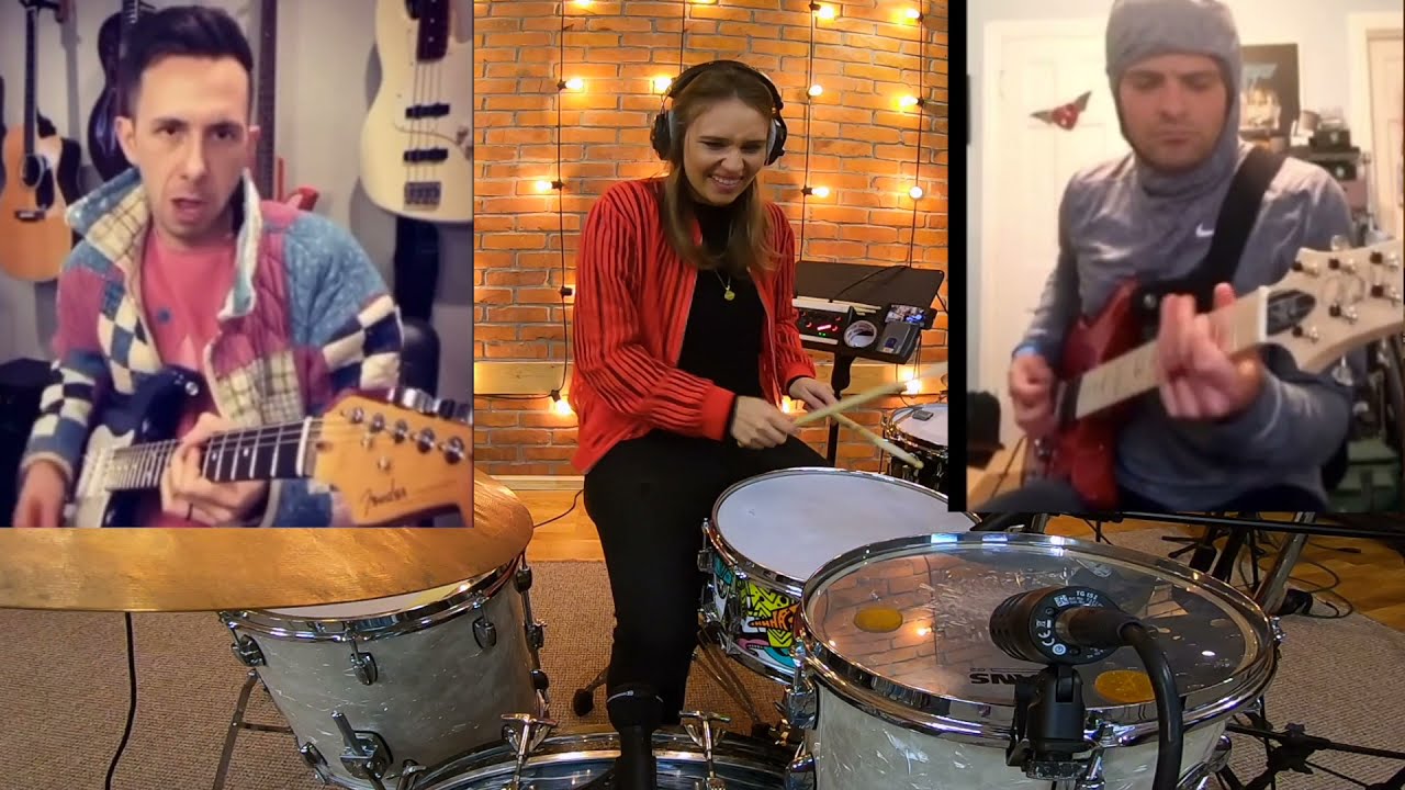 Jam with Cory Wong & Mark Lettieri - Wiktoria Bialic drums #jam #highsnare
