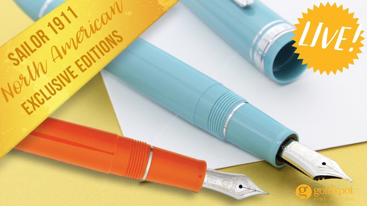 Sailor 1911 North American Exclusive Fountain Pens