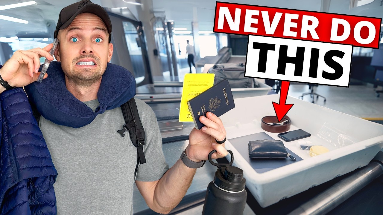 Do NOT Make These TSA Line MISTAKES (Security Will Stop You)