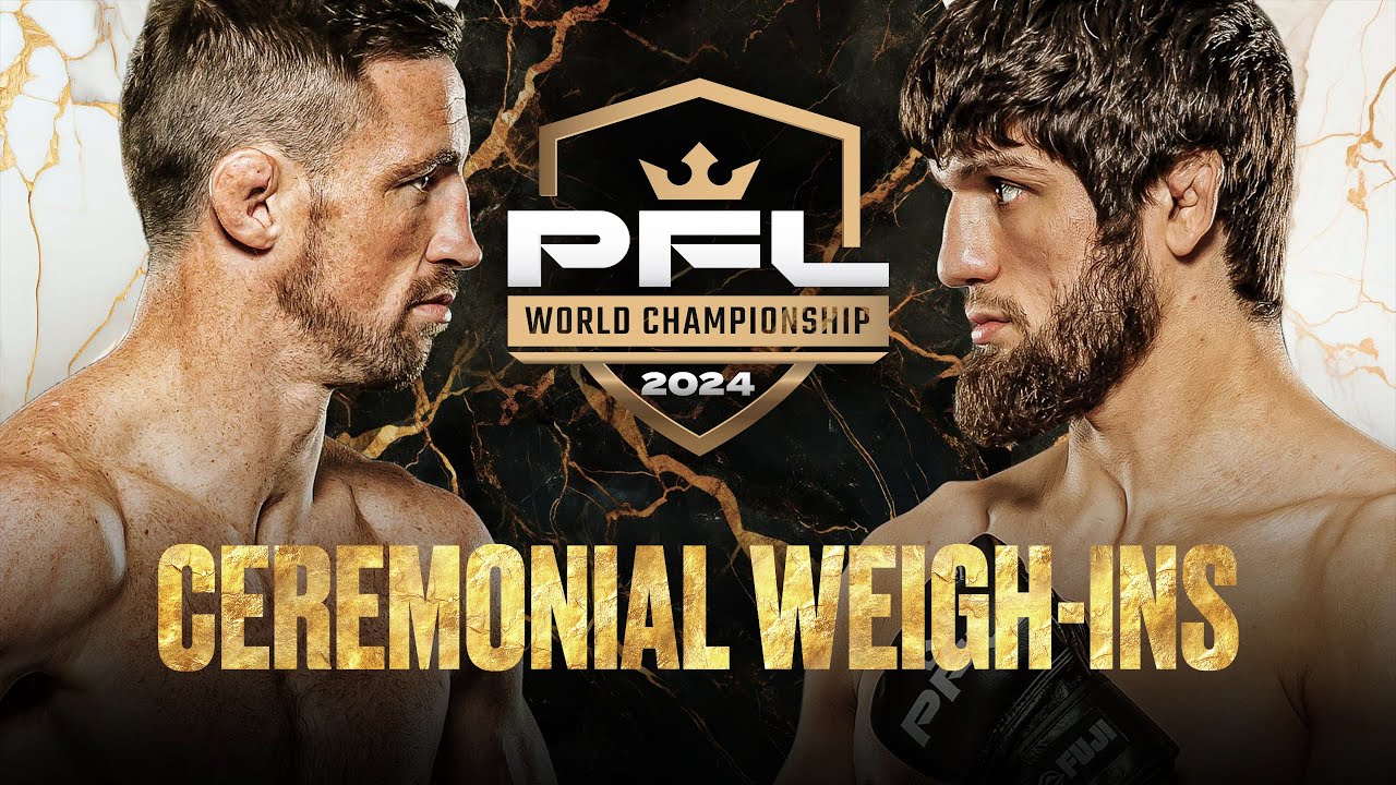 2024 PFL Championship - Ceremonial Weigh-Ins