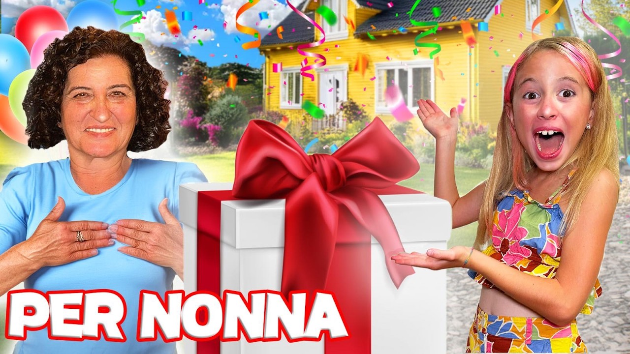 GIORGIA FA UN REGALO A SORPRESA ALLA NONNA CHE STA MALE E SI COMMUOVE!