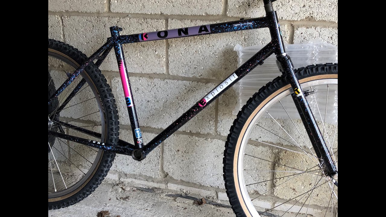 STS17 Kona Explosif 1990 Retrobike Restoration Part1