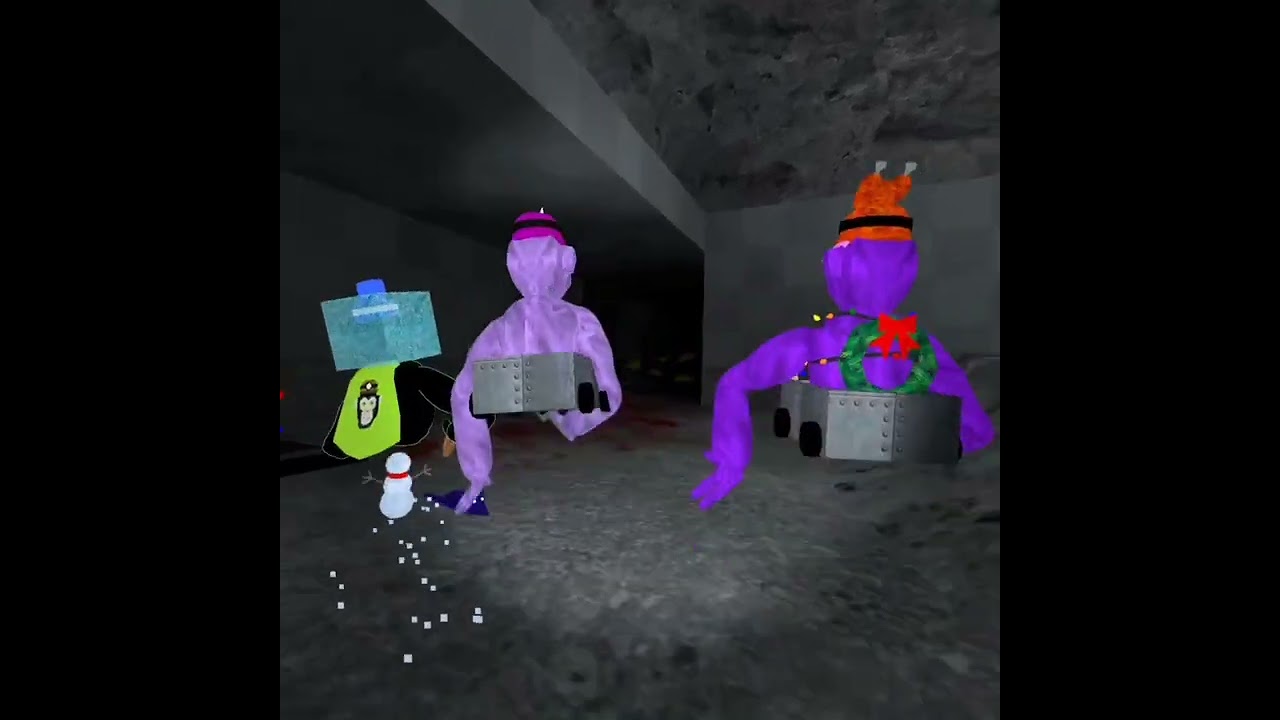 Playing be the monster and big scary ￼