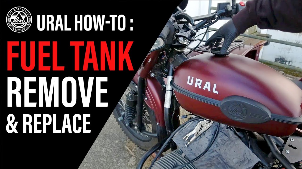 URAL How-To - Fuel Tank Remove & Replace on Gen II EFI