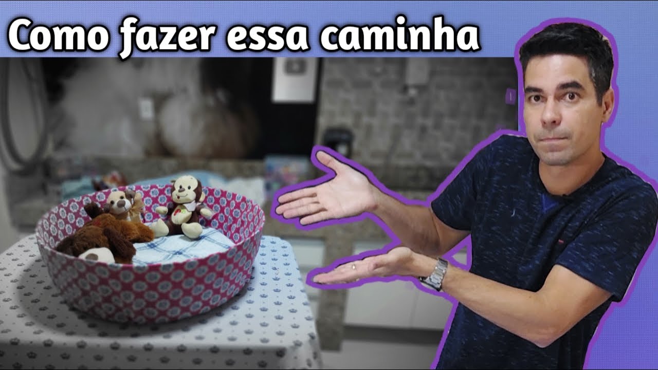 Como fazer caminha de cachorro