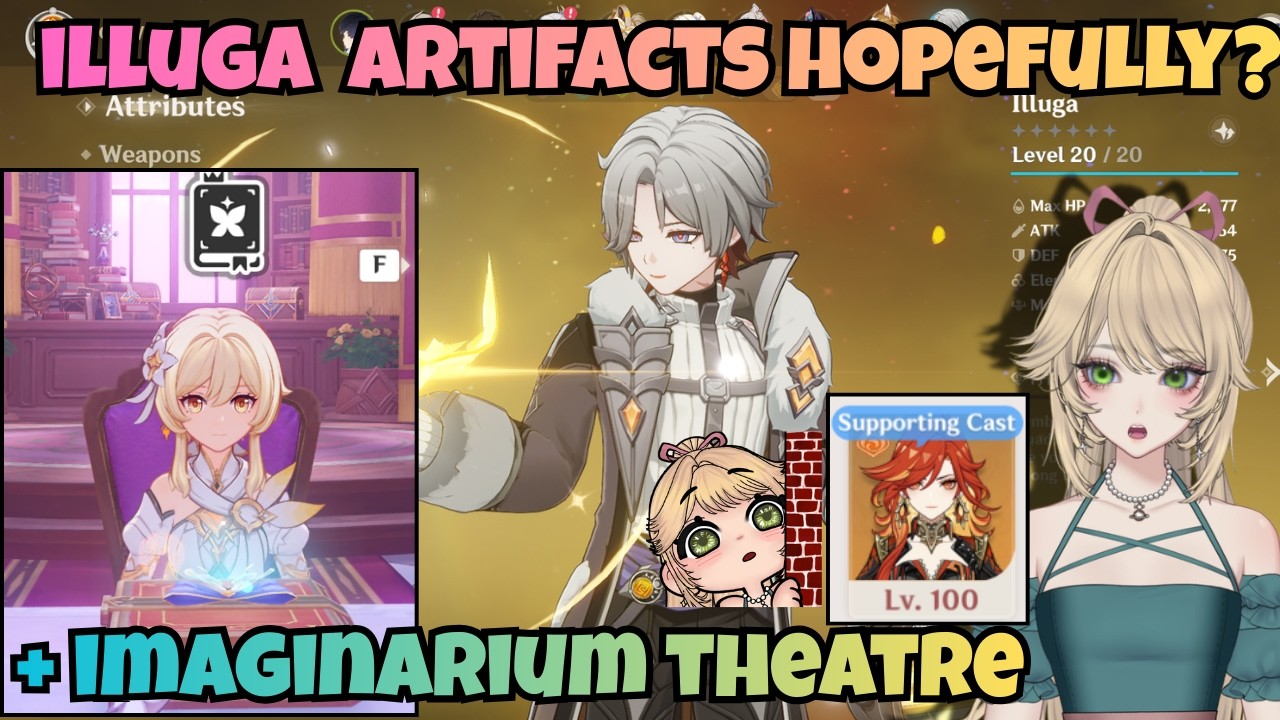 Artifact Rolls, Imaginarium Theatre and More Genshin Impact Live Come Join!