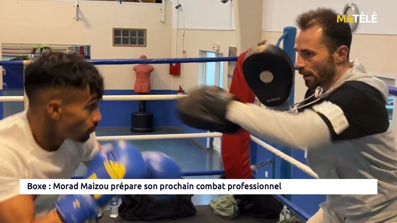 Morad Maizou prépare son prochain combat professionnel