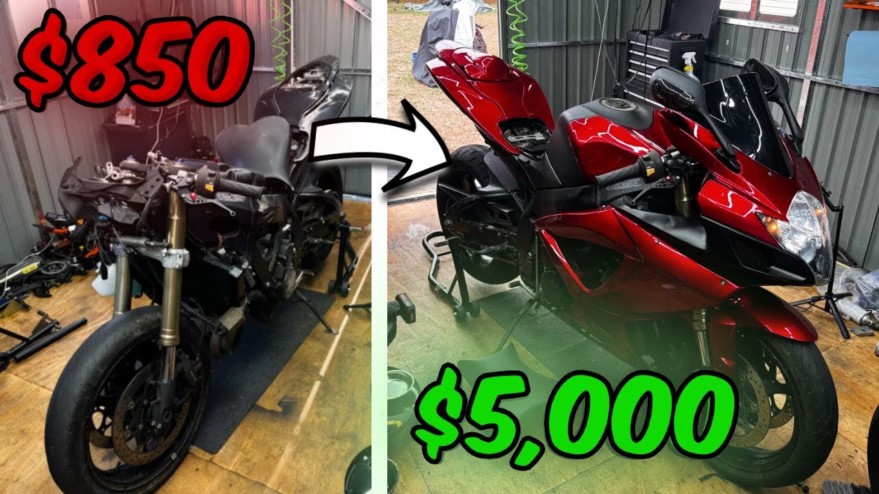 I Bought a $800 Gsxr and Flipped it for CRAZY PROFIT