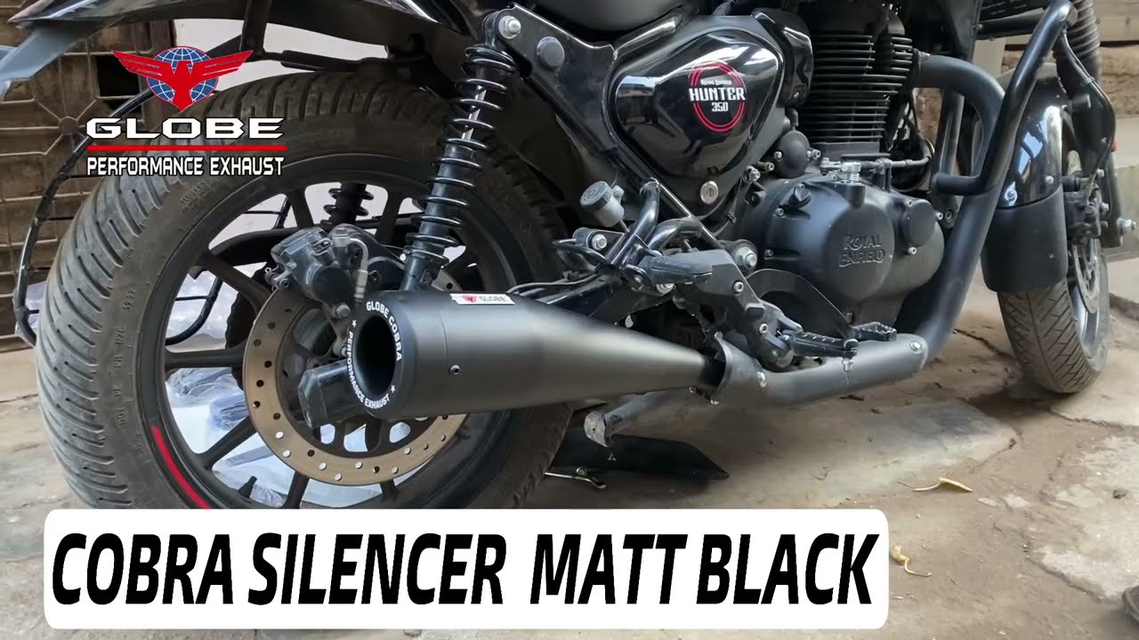 Cobra Silencer For Royal Enfield Hunter 350