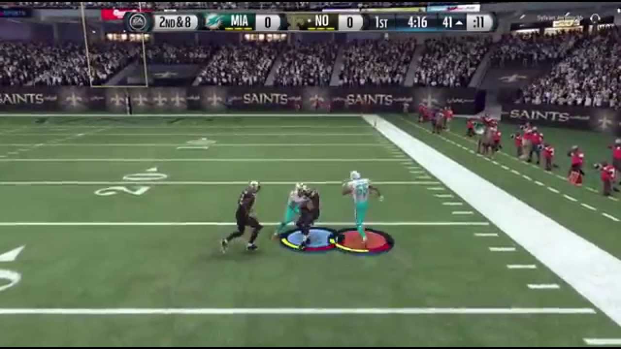 Madden 16 Ranked Match l Dolphins VS. Saints l Close Game One Crucial Mistake