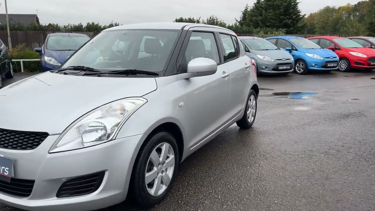 Suzuki Swift 1.2 SZ2 Euro 5 5dr NU12ODX 2012 (12) 71,823 miles Petrol Manual Silver FOR SALE