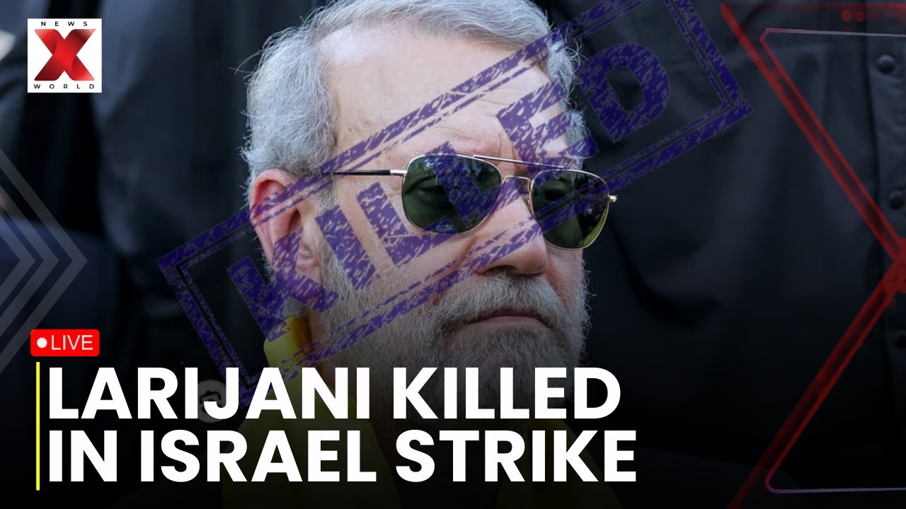 Iran&rsquo;s security chief Ali Larijani killed Live: Israeli Defence Minister Israel Katz  NewsX World