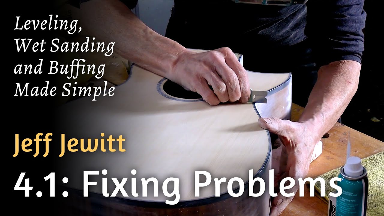 Jewitt's Online Course - Leveling, Wet Sanding and Buffing Made Simple - Ch. 4.1: Fixing Problems