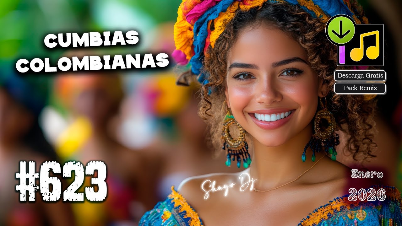 Cumbia Colombiana Pack Remix #.623 Enero 2026 (Gratis Por Mediafire)