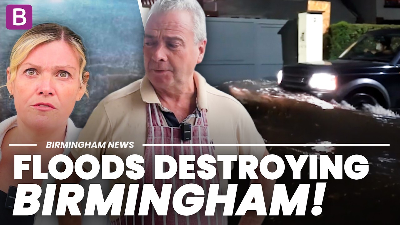 Where are the floods DEVASTATING Birmingham?! | WILD FOOTAGE of the STORMS that HIT PEOPLE HARD