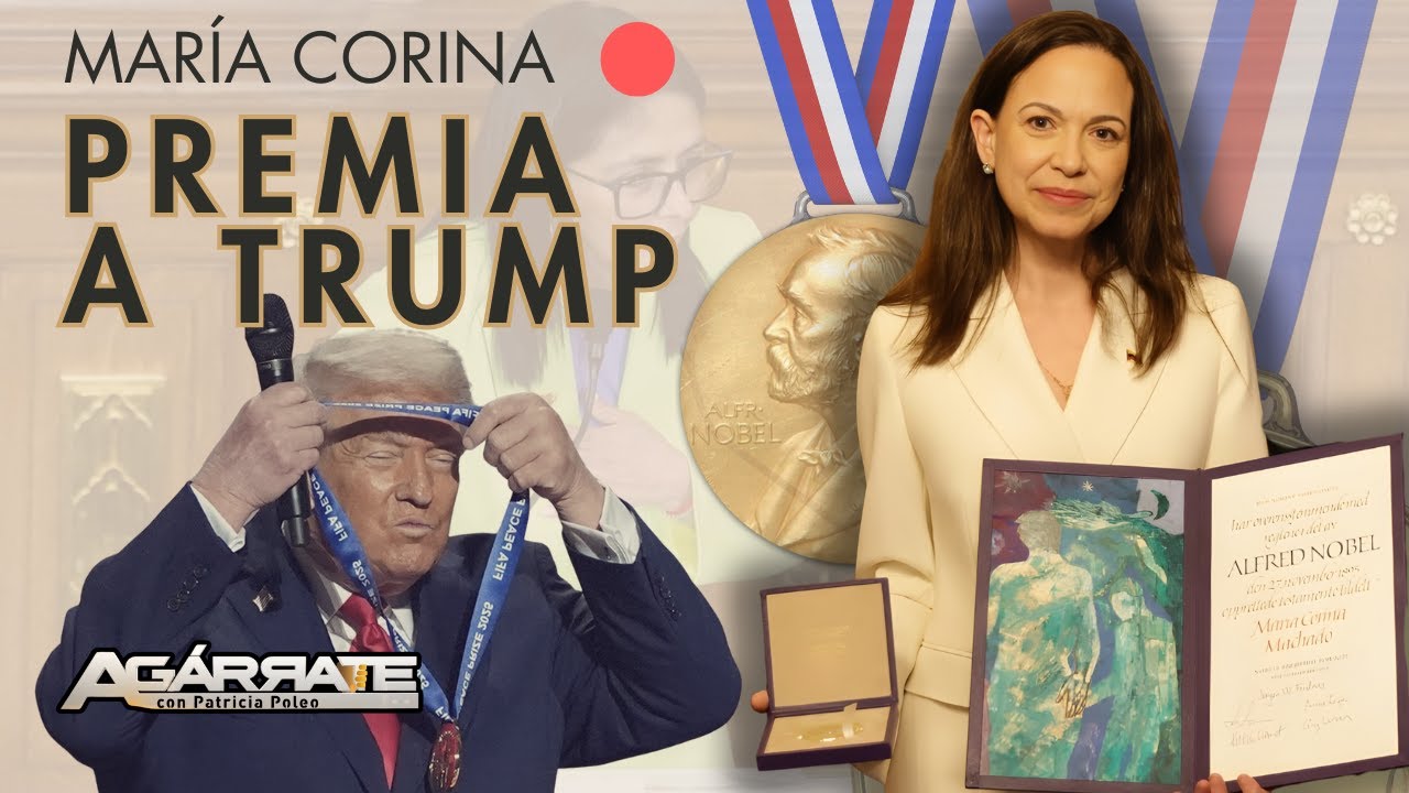 DELCY Y MARIA CORINA SE PELEAN POR TRUMP