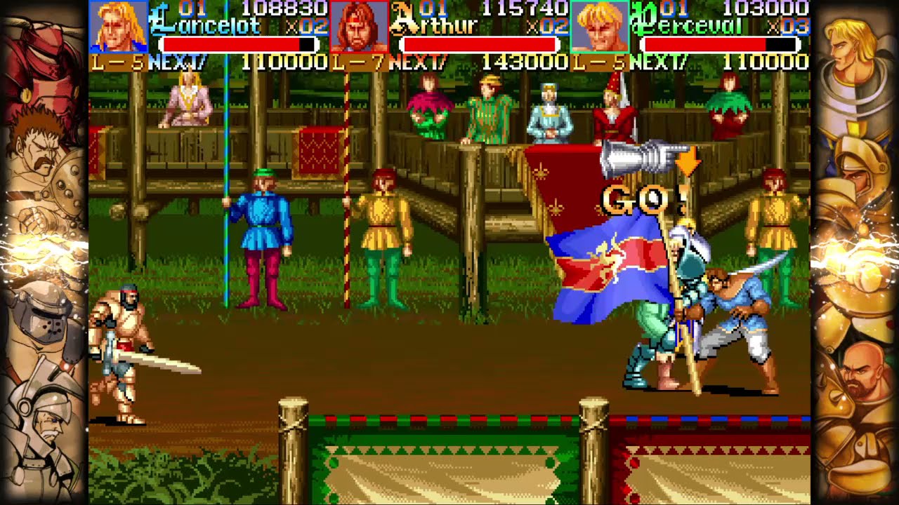 KNIGHTS OF THE ROUND - COOP 3P - FULL GAME