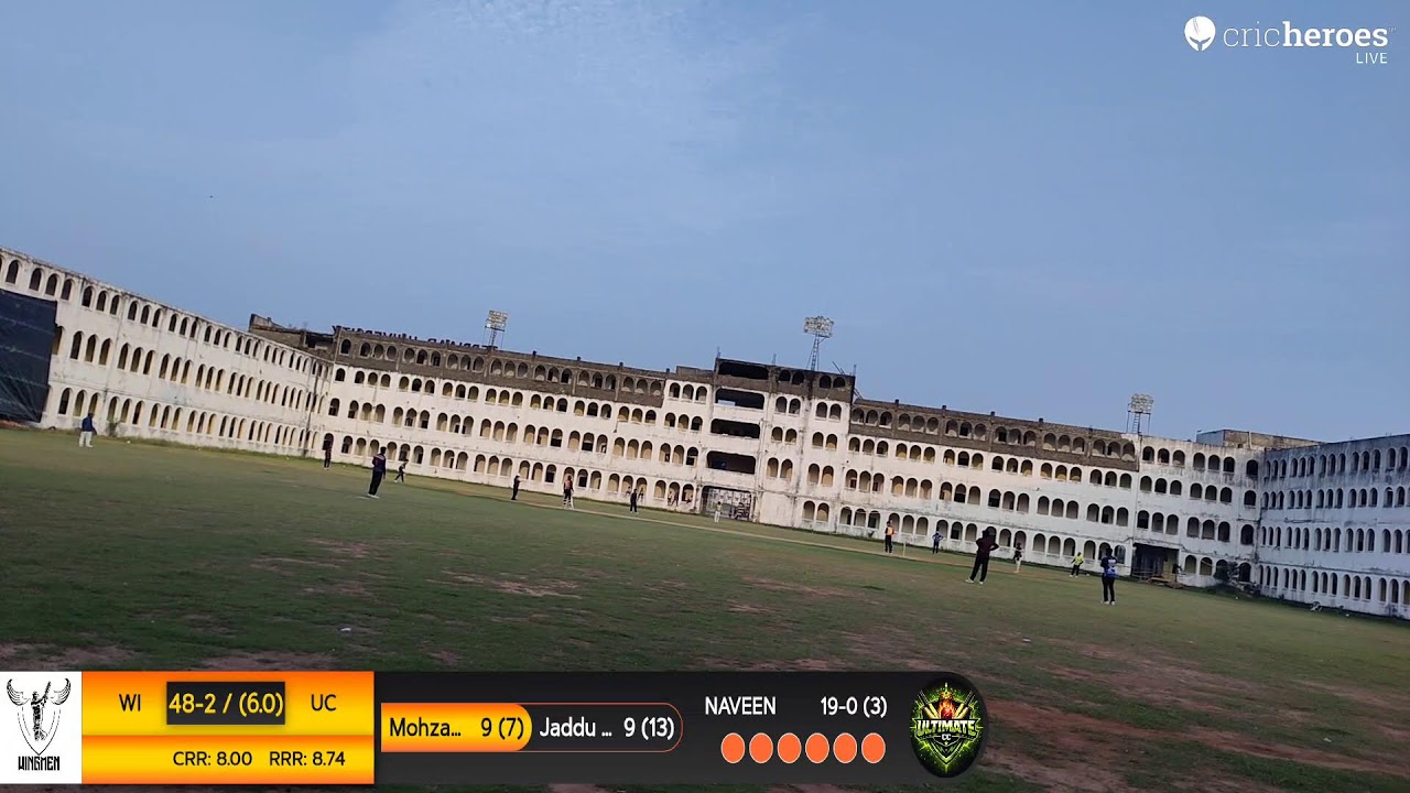 Ultimate Cc vs Wingmen live cricket match | ERS CHAMPIONS VS CHAMPIONS  live - JEPPIAAR ERS FLOODLI