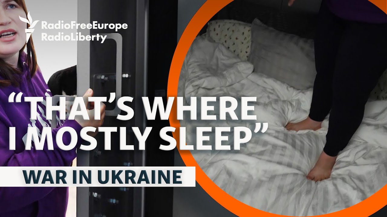 Ukrainians Try New 'Life Capsule' To Shelter From Air Strikes