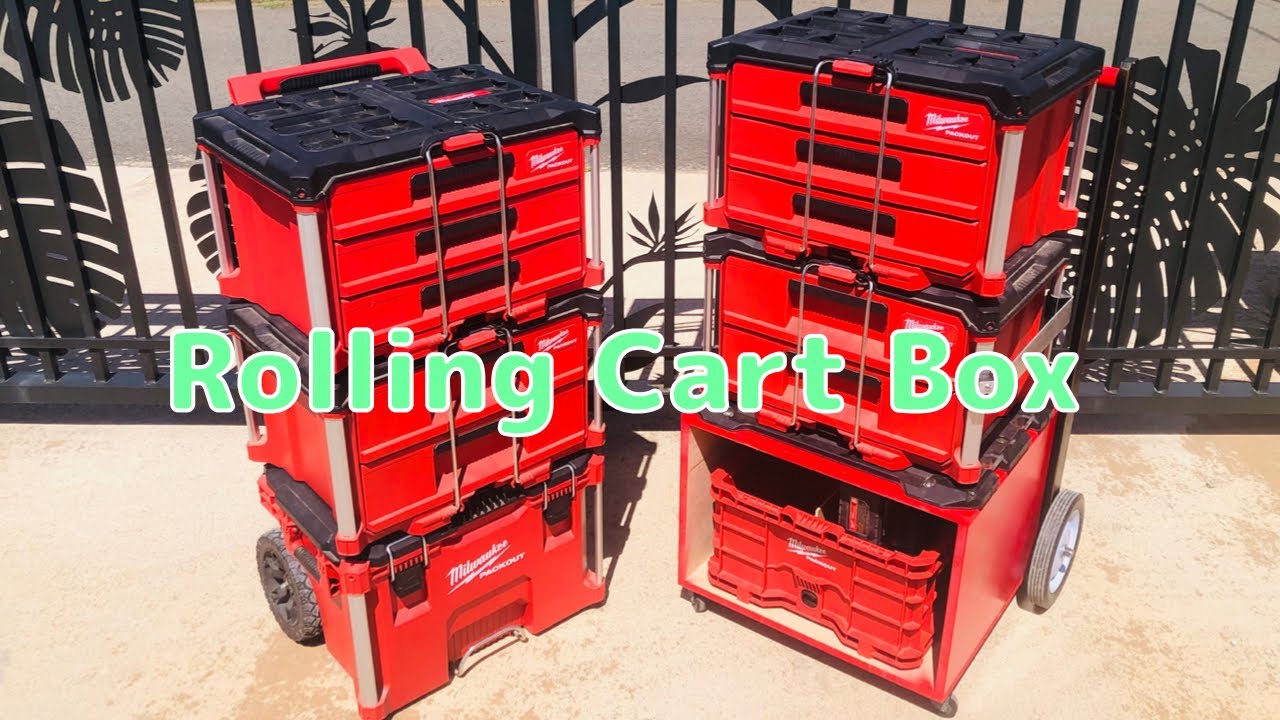 DIY Simple Toolbox Milwaukee PACKOUT mods, setup, ideas