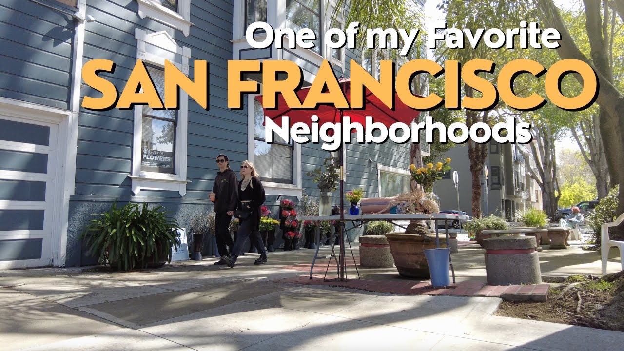 [4K] San Francisco: Walking Duboce Triangle Neighborhood