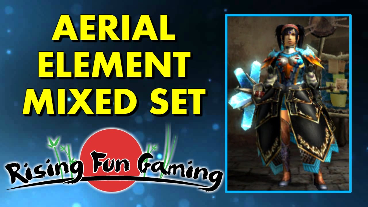 Monster Hunter Generations: Aerial Element Mixed Armor Set for BM or Gunner