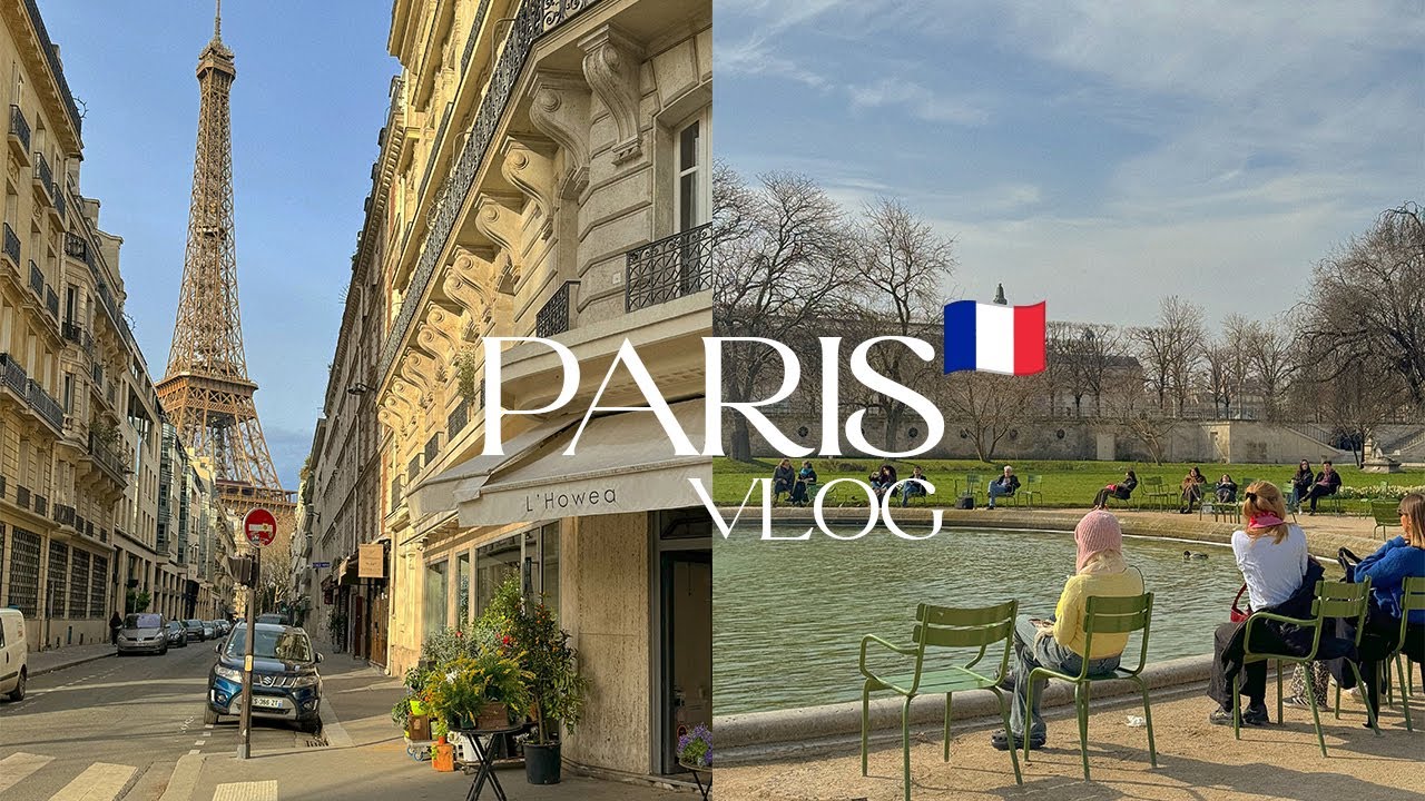 🇫🇷 Paris Vlog. 혼자 떠난 생애 첫 파리 여행 | 숙소추천 | 현지인 추천 맛집&베이커리 | 튈르히가든 | 루브르박물관/오랑주리/오르세미술관