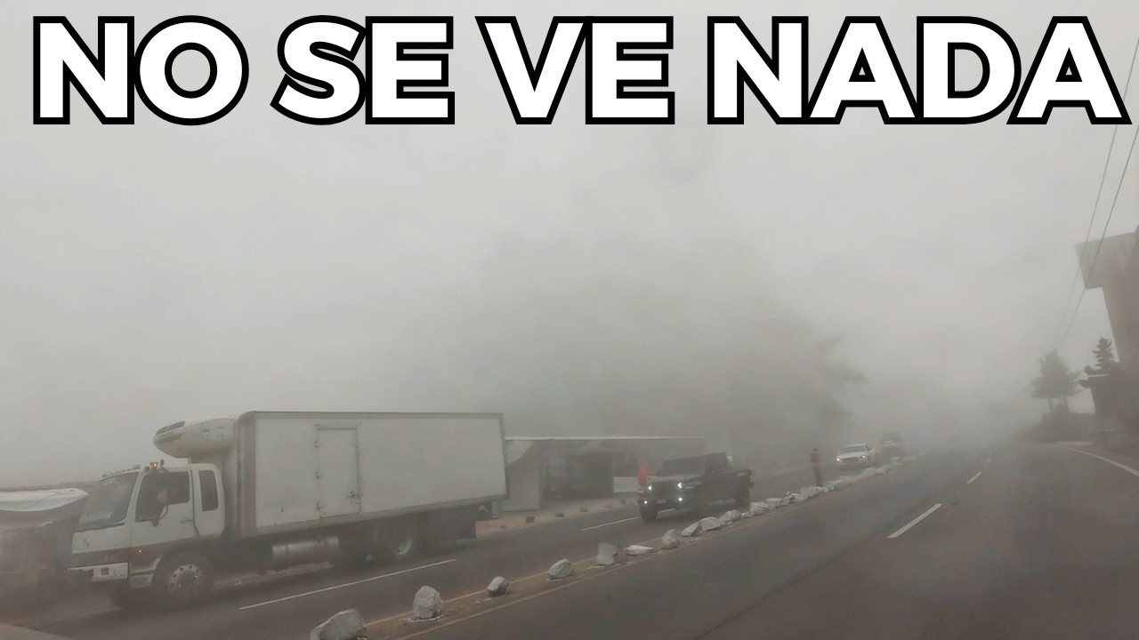 Entré en la Neblina y Todo Cambió | Carretera Interamericana Guatemala