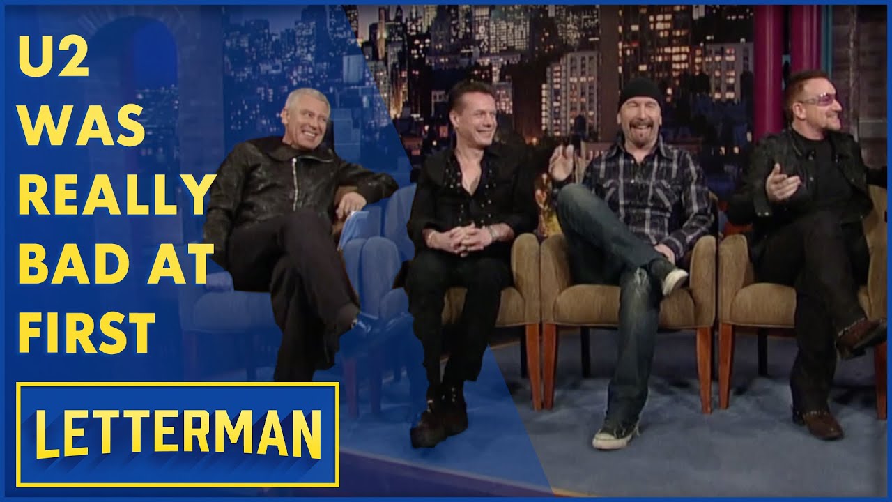U2 рассказывает о The Beatles, ранних годах и многом другом | Леттерман