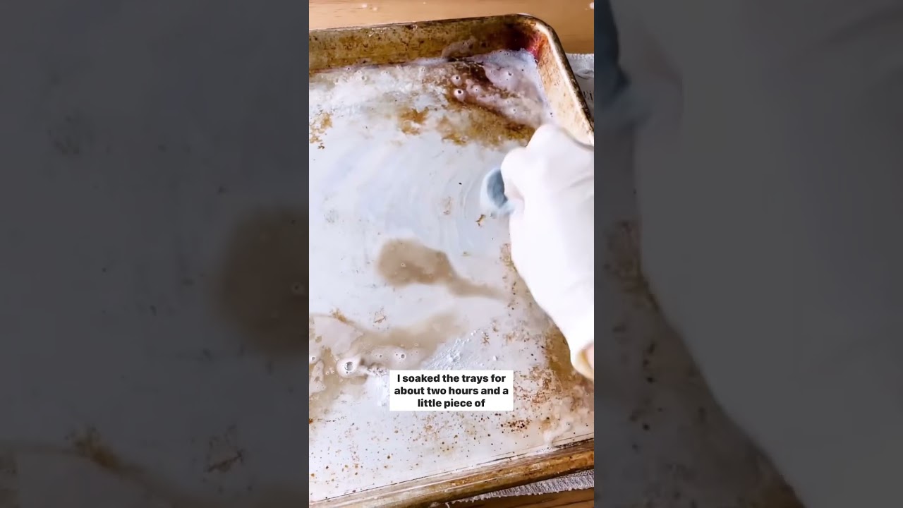 Baking Sheet Deep Clean 🫧