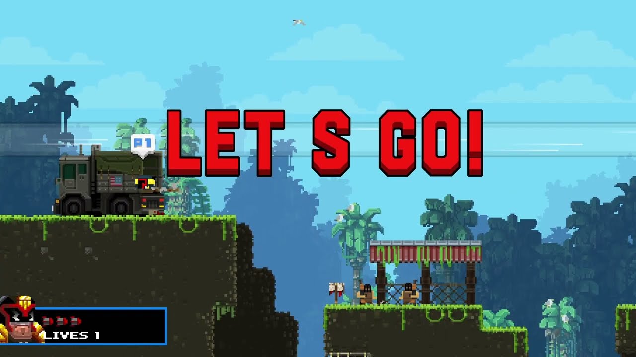 Broforce Gameplay (No Commentary)