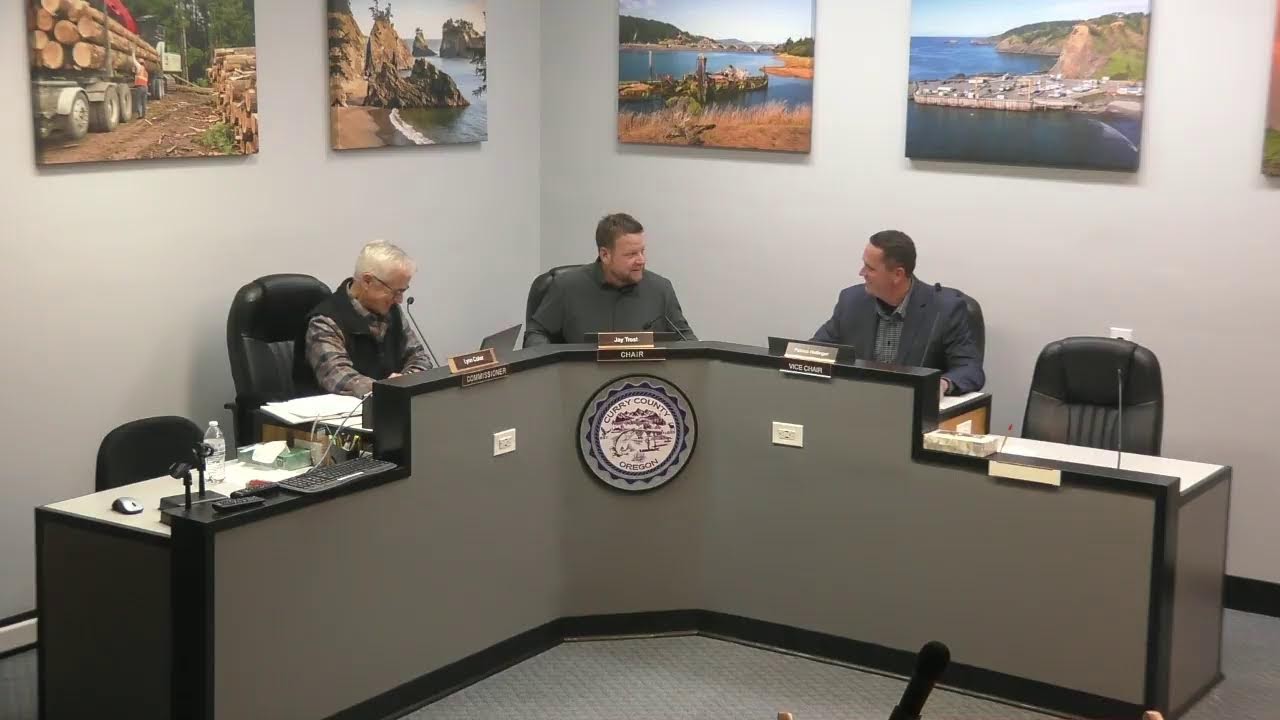 Curry County Board of Commissioners Business Meeting December 16, 2025