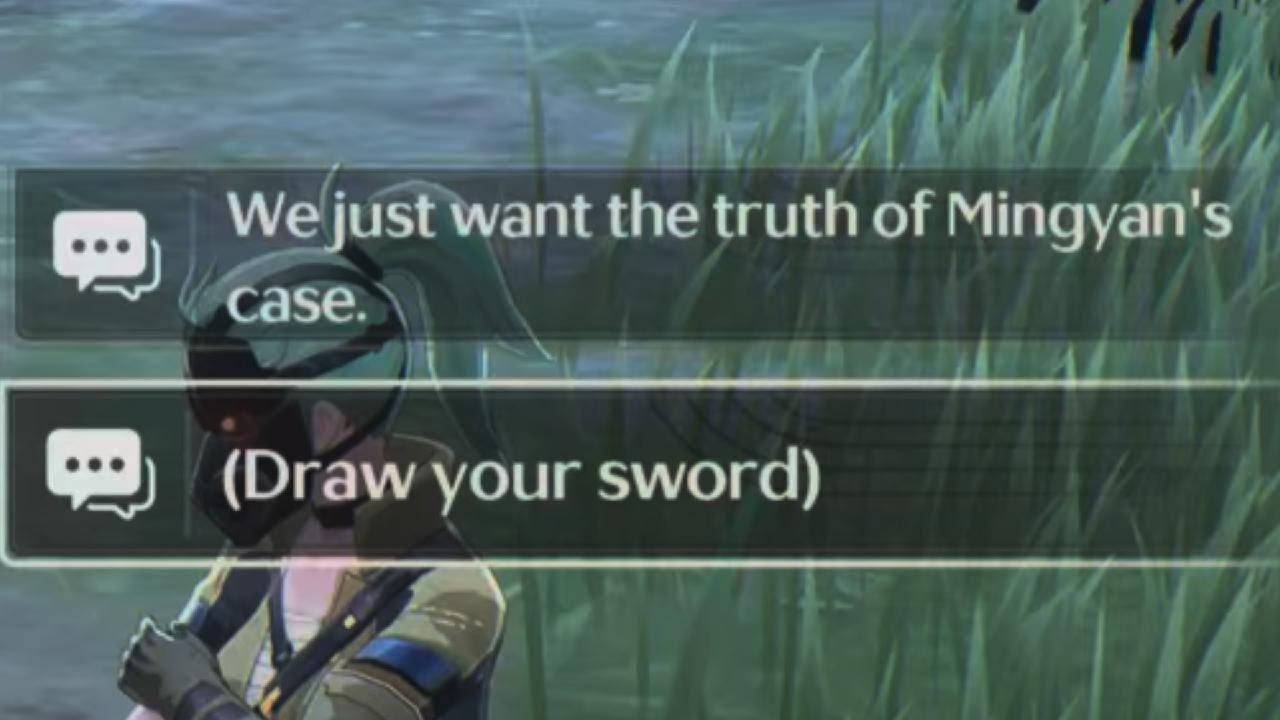 I chose violence!