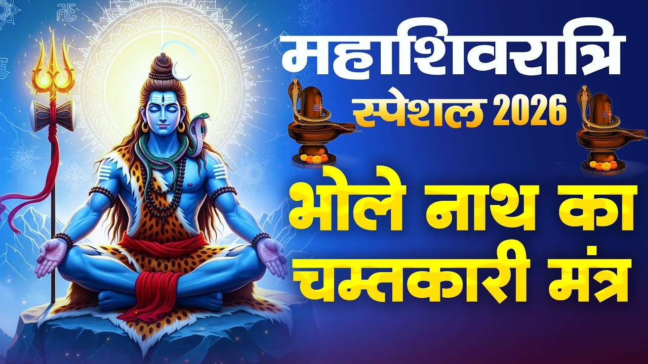 Mahashivratri 2026 Special Song | Om Namah Shivay | Mahadev Bhajan | Shivratri Status