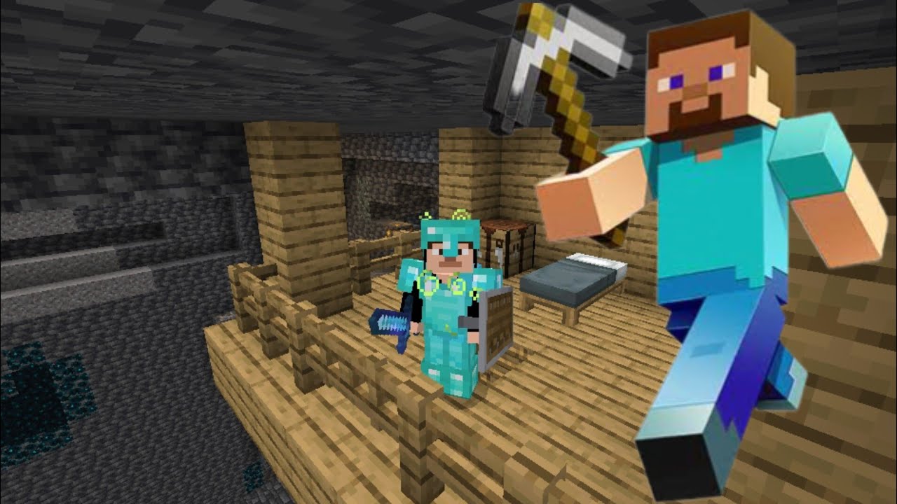 YERALTI ŞEHRİNE EV YAPTIM | MİNECRAFT
