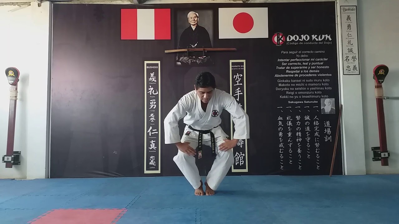 Calentamiento Ejercicio Karate Parte 1