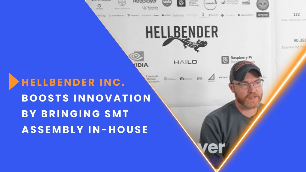 CASE STUDY: Hellbender Inc. boosts innovation by bringing SMT assembly in-house.