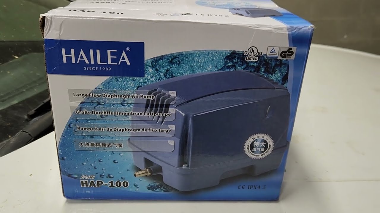 HAILEA HAP 100 High Flow Air Pump review