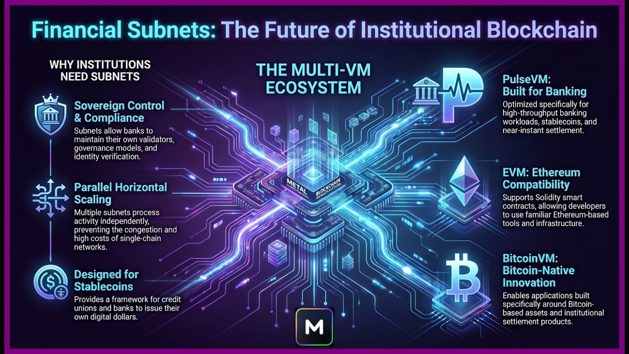 Финансовые подсети на Metal Blockchain | Почему банковскому сектору нужно нечто большее, чем публ...