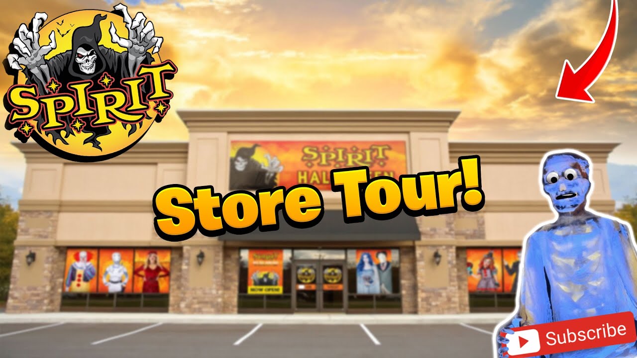SPIRIT HALLOWEEN 2024 STORE TOUR