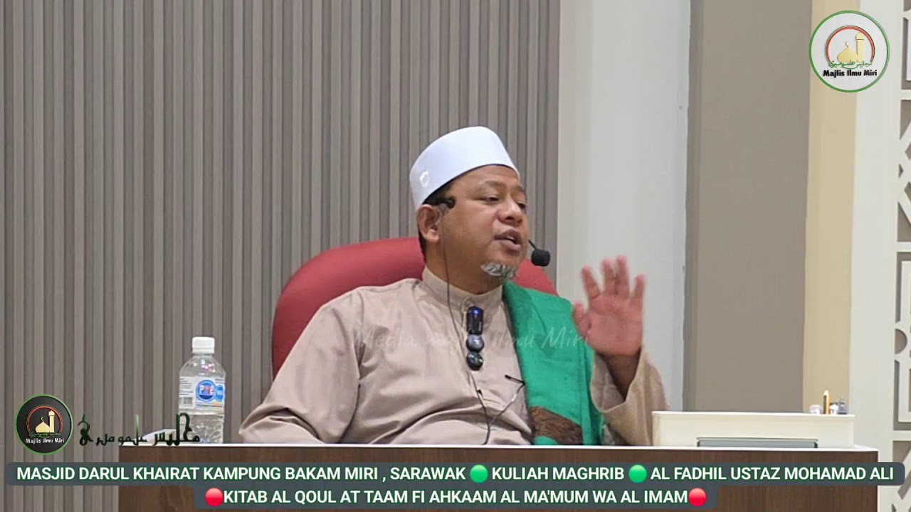 Live streaming of Majlis Ilmu Miri